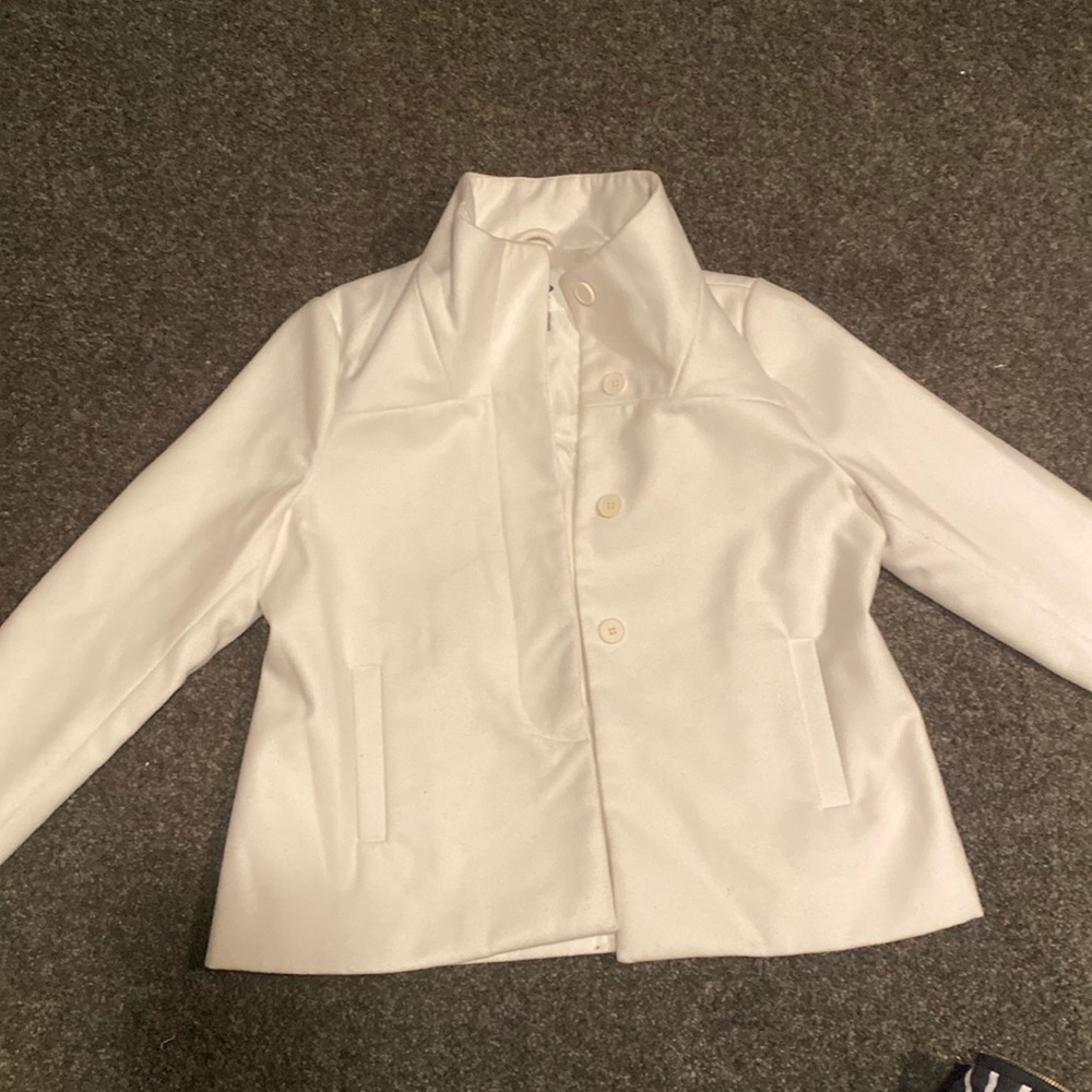 Old Navy winter white jacket